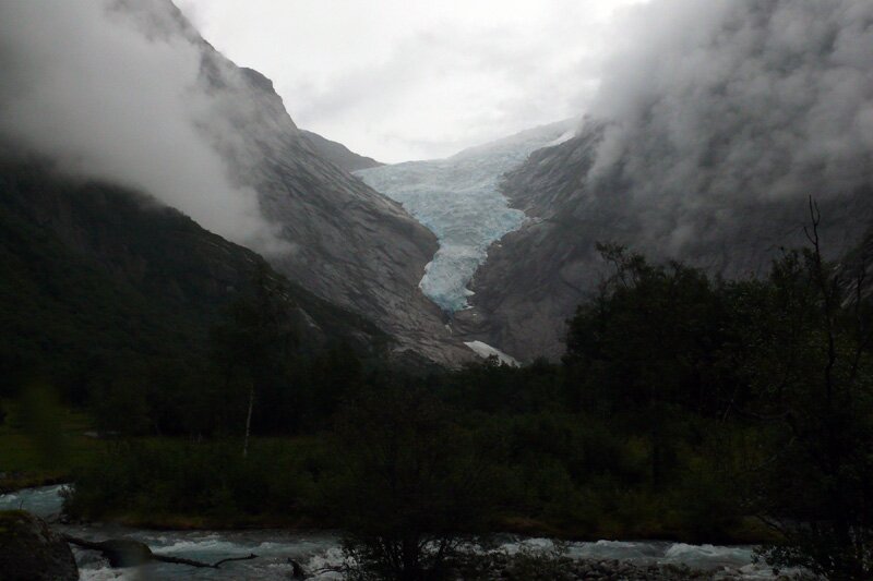 Норвегия, ледник Бриксдайл