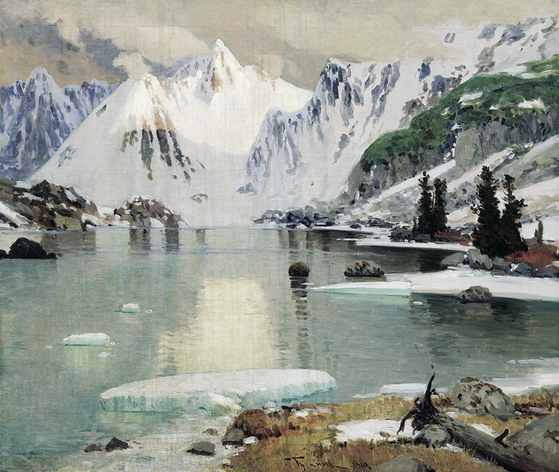 Озеро горных духов, картина Г. Чорос-Гуркина